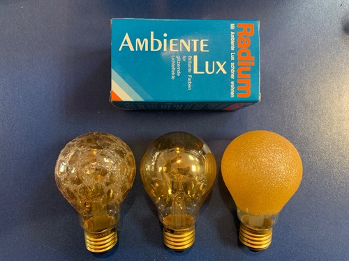 Radium glühlampe gold - radium,