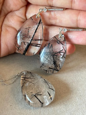 Set Turmalin Quarz Rutil-Quarz