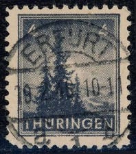 SBZ Nr. 93 X t gestempelt