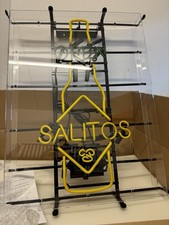 Salitos Leuchtreklame LED Sign Skull Flasche Open