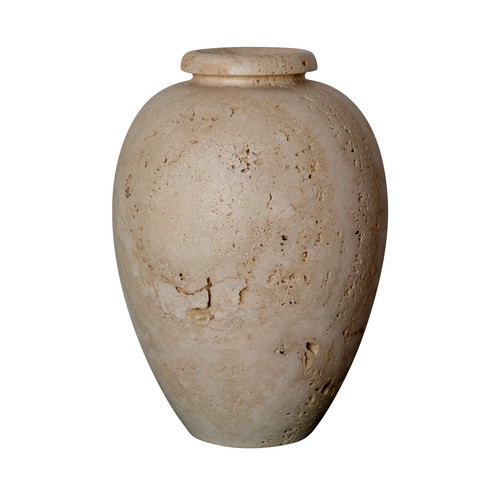 Vase aus travertin - vase,