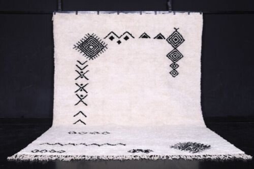 Handgeknüpfter teppich beni - handgeknüpfter,