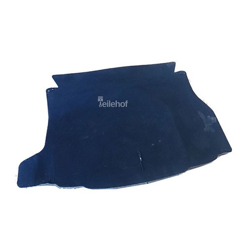Kofferraumteppich schwarz für