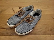 Sneaker Jeanslook / Stoffschuhe Mistral / Grau-Blau / Gr. 37