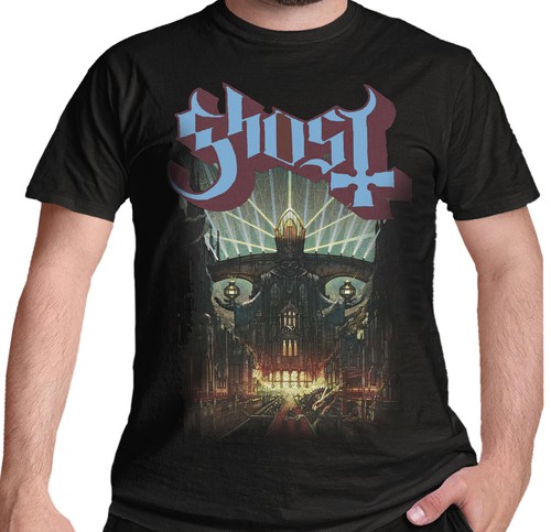 Official ghost shirt meliora - t,