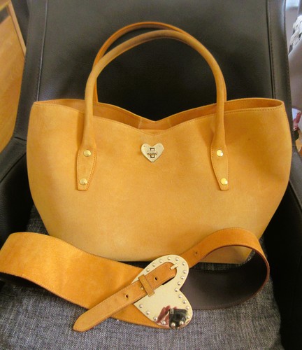 Escada shopper velourleder - escada,