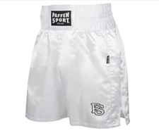 Paffen Sport Allround Boxerhose, Boxhose in weiß. Boxen, Boxing Shorts, S-XXL