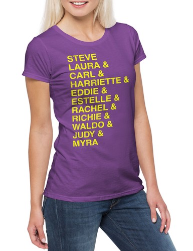 Family names damen shirt - names, t-shirt