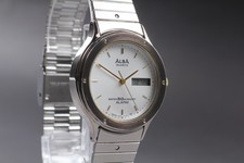 Vintage 1985 [Exc+5] Seiko ALBA Y960-6090 Digital Analog 33mm Quarz Herrenuhr