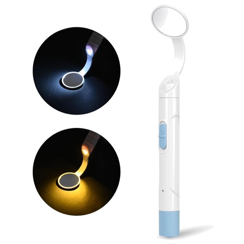 Led zahnspiegel mit - led,