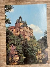 Ansichtskarte, AK, Burg Kriebstein, DDR, ungelaufen