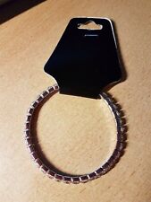 1 hübsches Strassarmband - klare Strasssteinchen - NEU UND UNGETRAGEN
