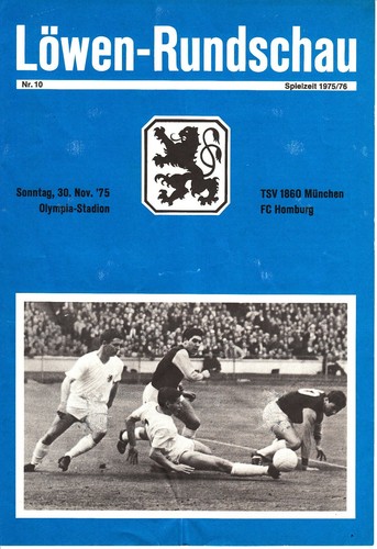 1860 münchen fc - 30.11.75,