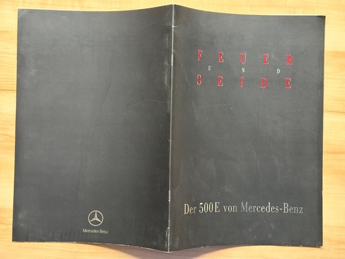 Prospekt w124 500e - w124,