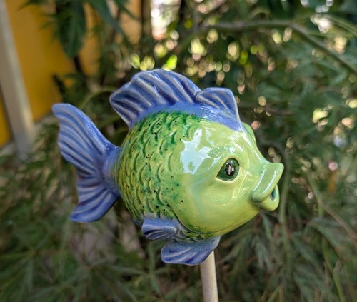 Fisch keramik rosenkugel - -,