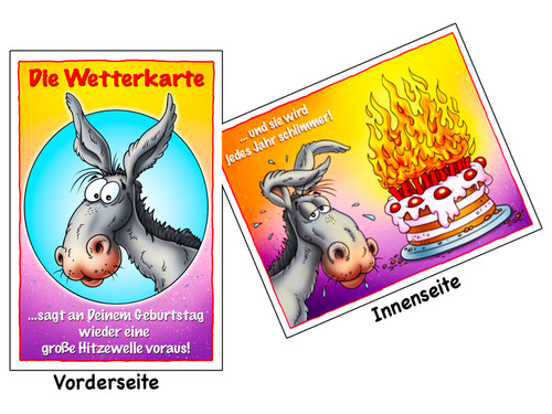 Geburtstagskarte xxl - geburtstagskarte,