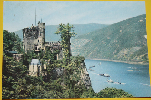 Ansichtskarte rhein burg - ak,,
