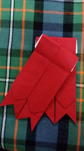 Kilt hose socken - socken, rote