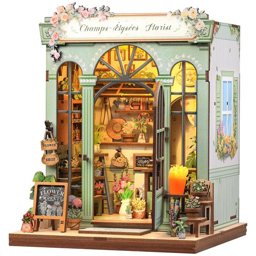 Diy book nook miniatur - book,