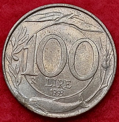 Italien 100 lire - 1993,