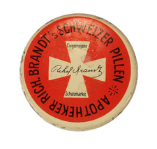 Blechdose  Schweizer Pillen