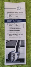 VW Audi Seat Skoda Öl Wechsel Bremsflüssigkeit Service Aufkleber Inspektion neu
