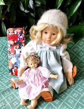 Käthe Kruse Puppe Winter Glückskind 39 cm Stoffpuppe Künstlerpuppe Spielpuppe  