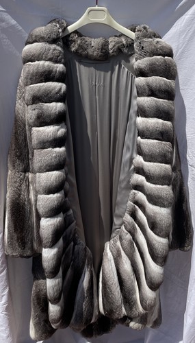 Chinchilla pelzmantel made - pelzmantel, in