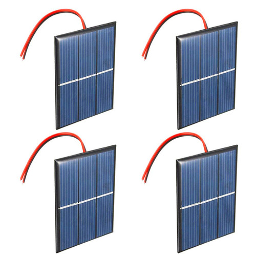 Solarpanel set stück 5v - set, 4