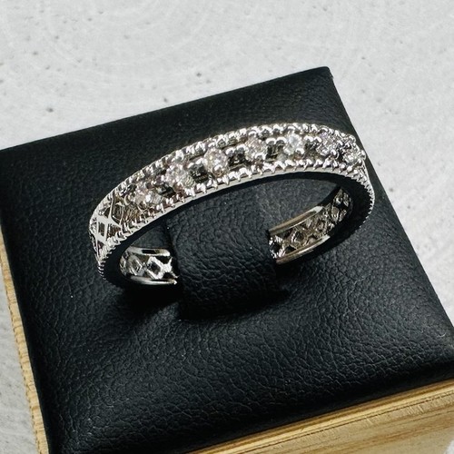 Ring versilbert größe 55 - ring, •