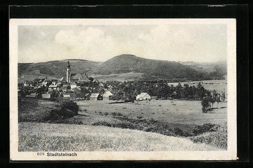 Stadtsteinach ortsansicht mit - stadtsteinach,,