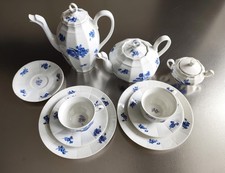 Krautheim SelbBavaria Schwanenhals sehr altes Porzellanservice Teekanne Kaffeek.