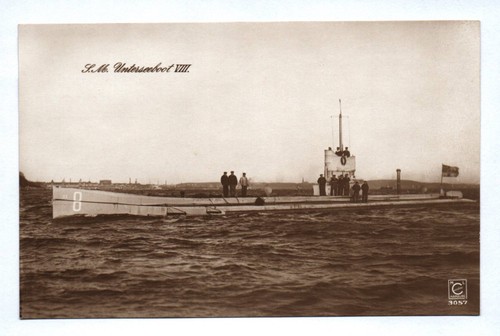 Unterseeboot viii u - ak, sm