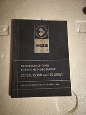 Betriebsanleitung MZ TS 125 150 250/1 { R.K
