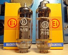 Konvolut 2x Röhre PL519 Ei