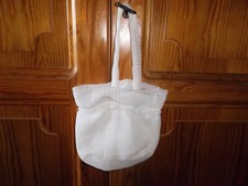 uralt Braut Tasche Kommunion Beutel weiß