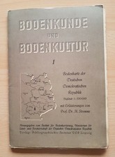 Bodenkunde und Bodenkultur 1, Prof.Dr.H.Stremme 2.Aufl. 1952