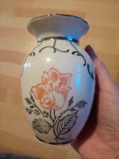 Elfenbein Bavaria Porzellan Vase H 11,5 cm