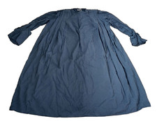 Mittelalter ? Mantel Umhang L XL blaugrau Faltenwurf Theater Larp Reenactment