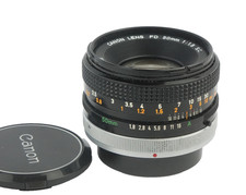 Canon FD 50mm 1:1.8 Objektiv
