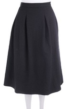 H&M Midi-Falten-Rock XL Blau