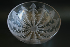 RENE LALIQUE PISSENLIT GLASSCHALE - UM 1921