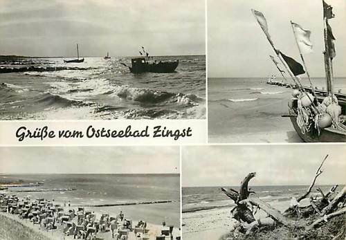 Ostseebad zingst ddr - ak,