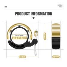 Vintage Fahrradklingel Kupfer