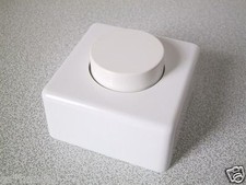 KOPP Dimmer für Glühlampen AP STANDARD arktis-weiss Aufputz Helligkeitsregler