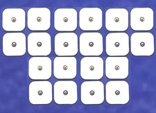 12, 20, 32 TENS Elektroden Pads Druckknopf EMS Sanitas SEM 40 42 43 44 Beurer CE