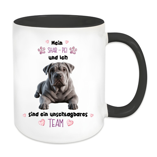 Hunde tasse shar pei - tasse,, shar-pei,