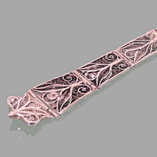 Chatelaine Uhrenzipfel Silber