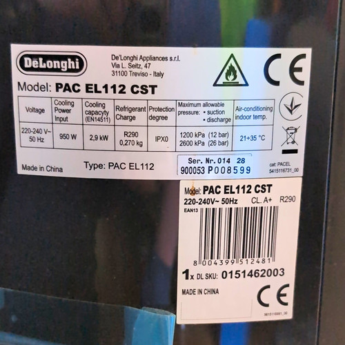 Longhi pinguino pac el112 - pac,