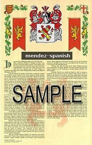 Mendez wappen name geschichte - wappen,